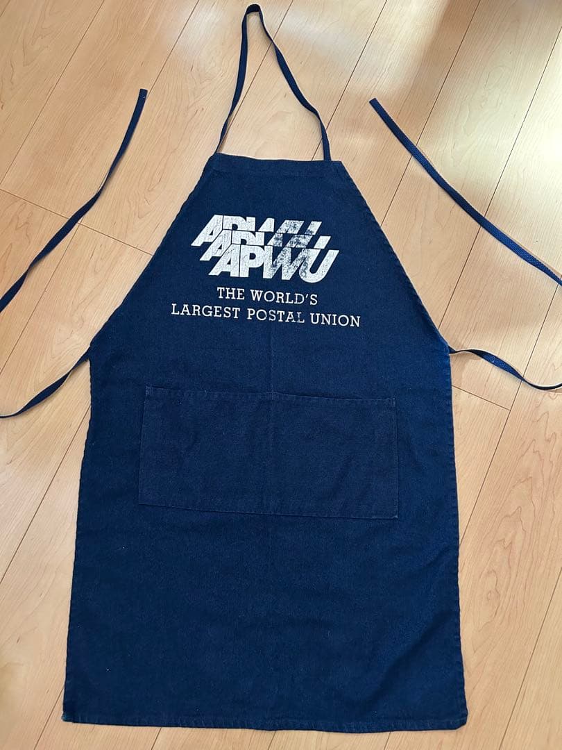 ビンテージ デニム エプロン アメリカ製 クッキング DIY 園芸