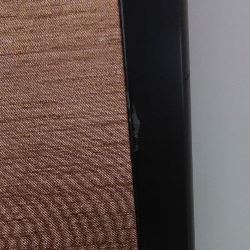 般若心経　型絵染め　屏風