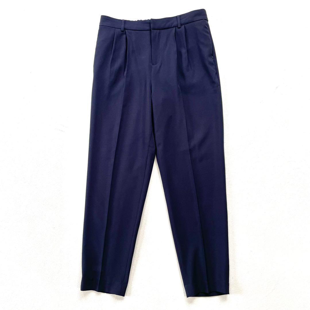 極美品・15号✨リリヤーノ 洗える パンツ セットアップ スーツ ネイビー