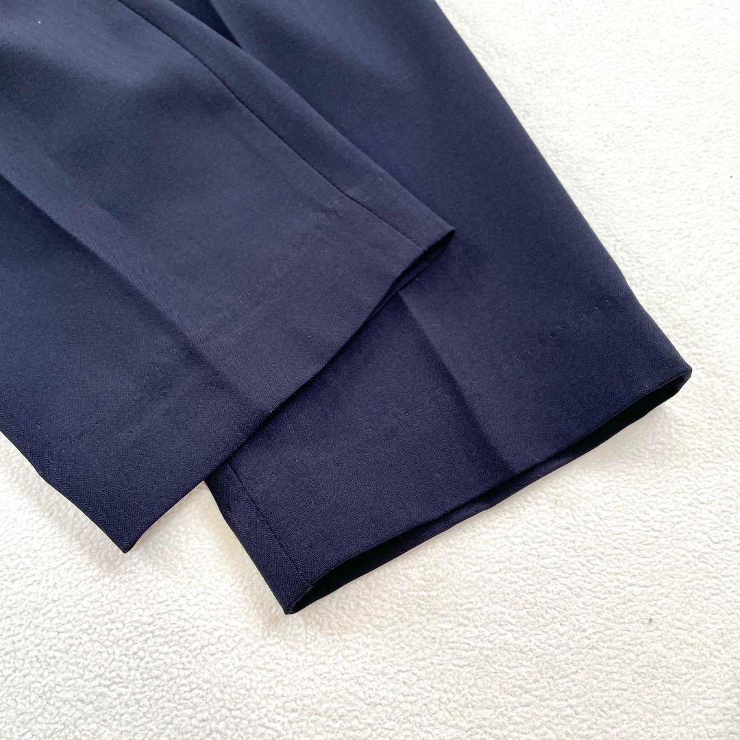 極美品・15号✨リリヤーノ 洗える パンツ セットアップ スーツ ネイビー