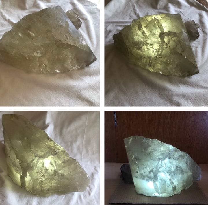 【特大約15k】天然 ナチュラル シトリン 結晶 原石