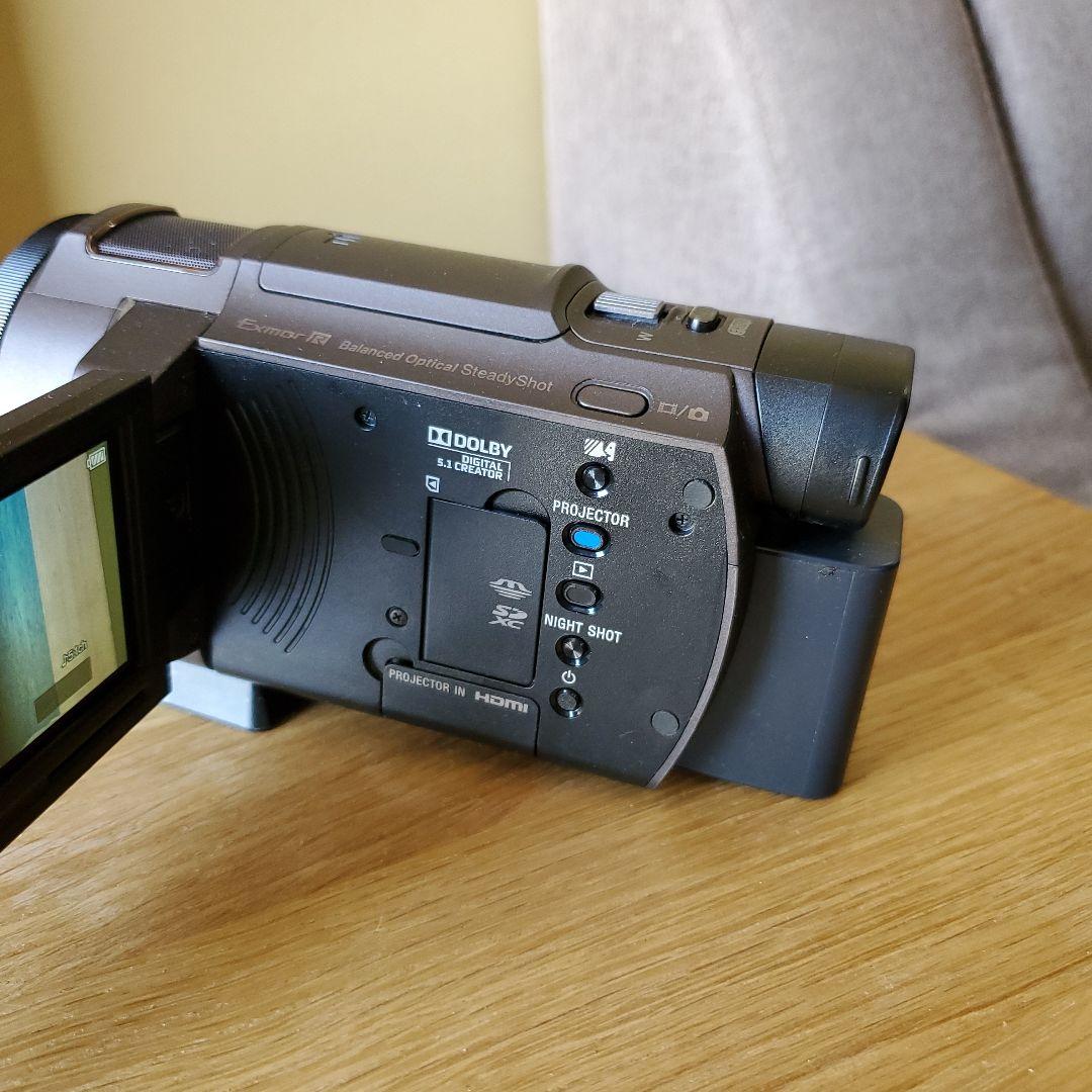SONY4K HandycamFDR-AXP35本体マイク三脚セット
