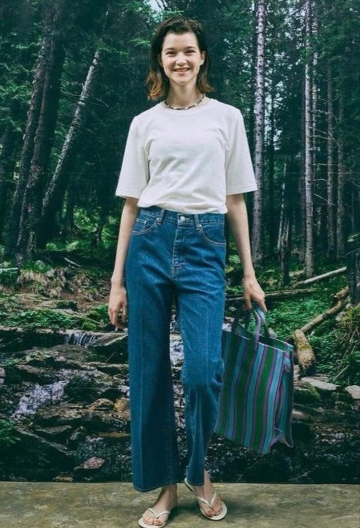 【新品】Luvourdays ラブアワーデイズ　Boots Cut Denim