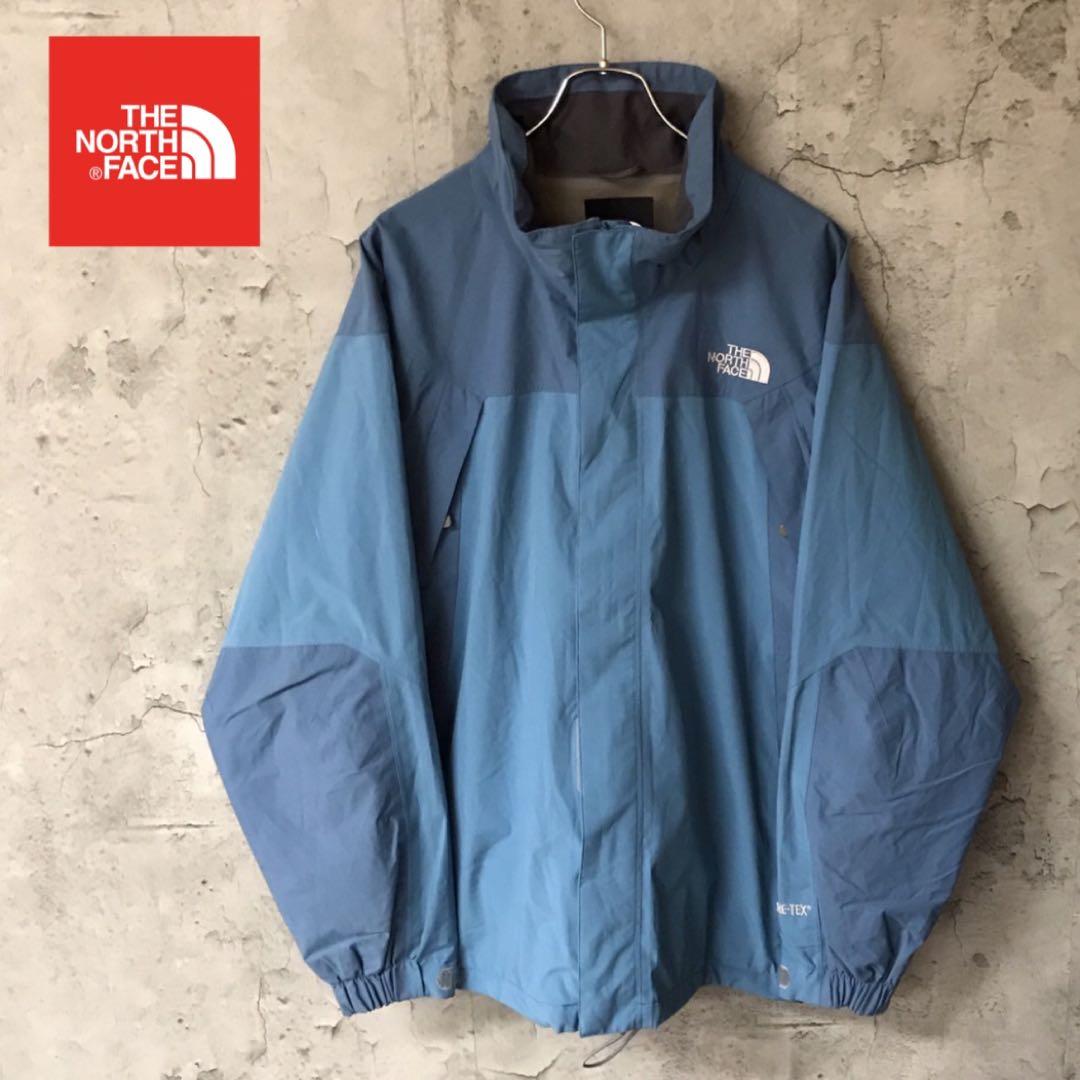 刺繍　メンズXL ゴアテックス　ザノースフェイス　ナイロンジャケット　マウンテン