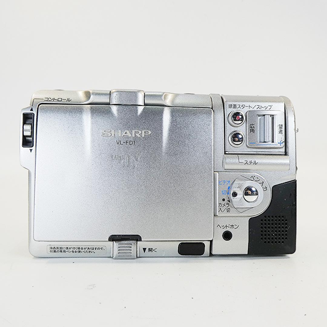 動作良好 シャープ VL-FD1 MiniDVビデオカメラ DVDダビングに最適