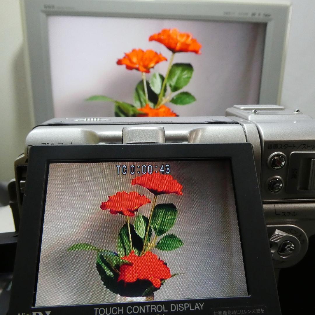 動作良好 シャープ VL-FD1 MiniDVビデオカメラ DVDダビングに最適