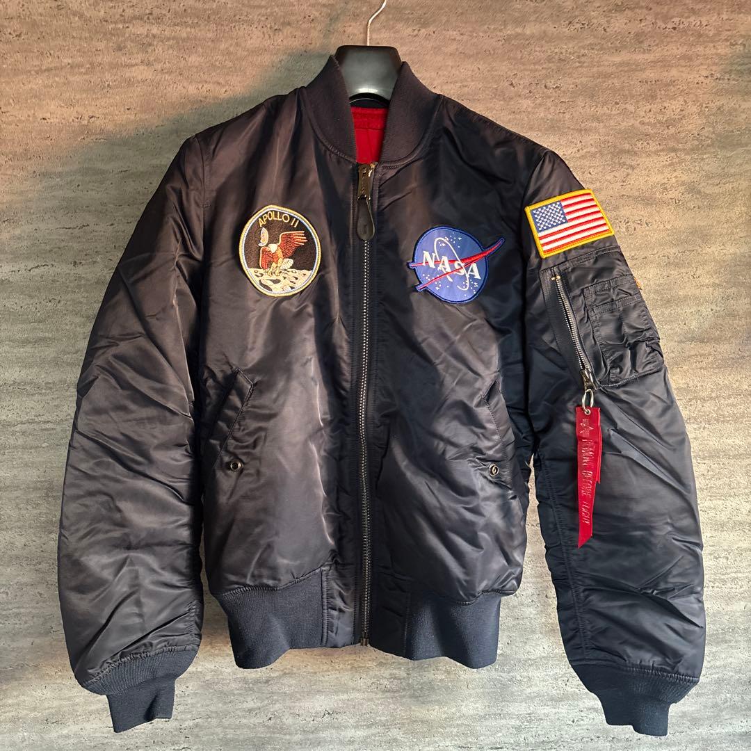 NASA MA-1 フライトジャケット アポロ11
