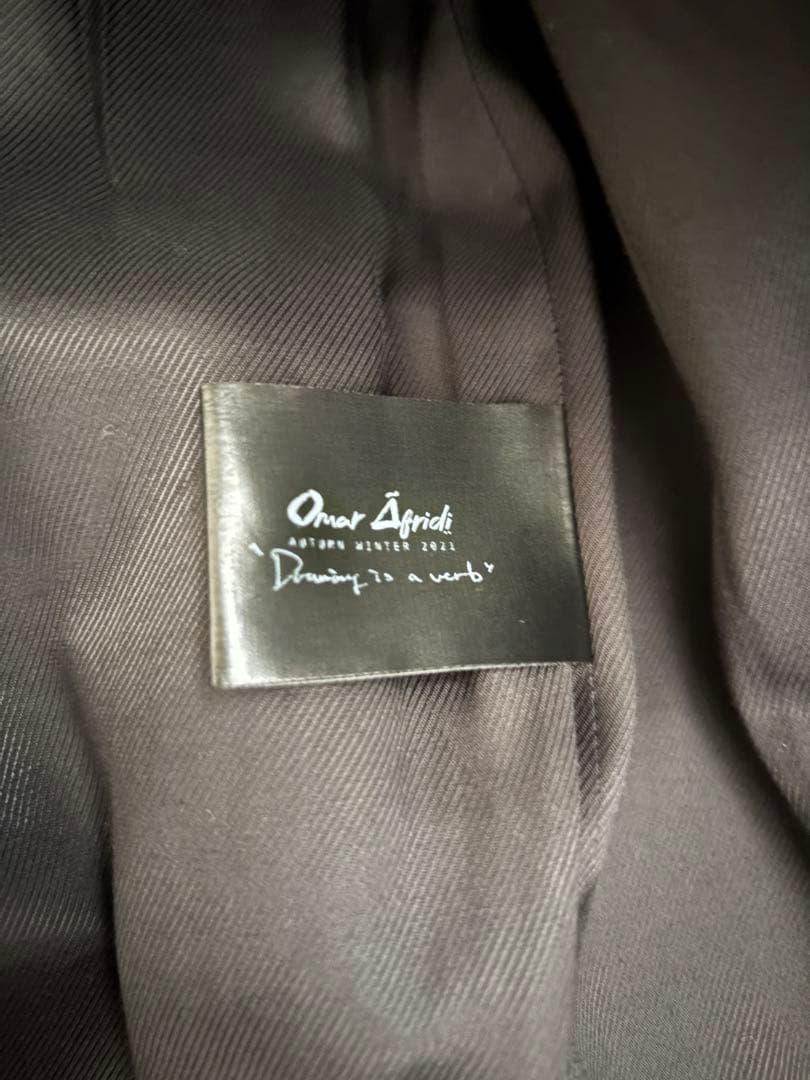 OMAR AFRIDI オマールアフリディ コート