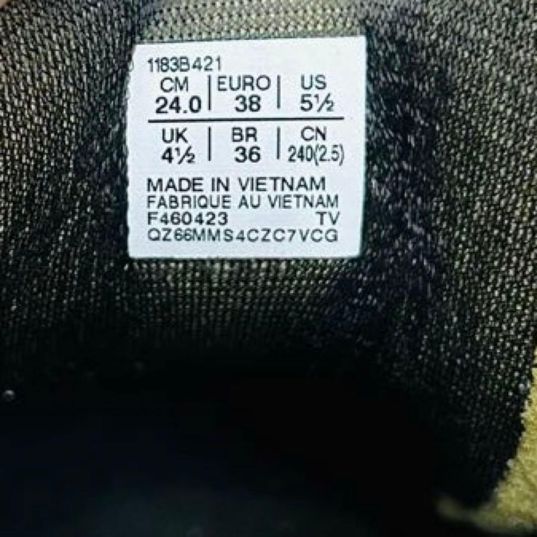 【美品】オニツカタイガー DENTIGRE LS オールブラック 24cm