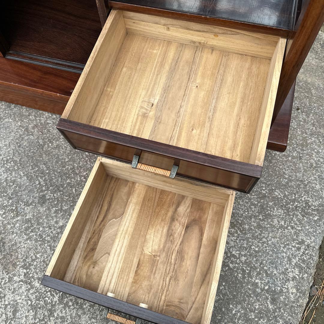 茶棚 茶箪笥 蒔絵 金彩 豪華 金厚塗り 立体感 重厚感 銘：玉水 螺鈿iso※