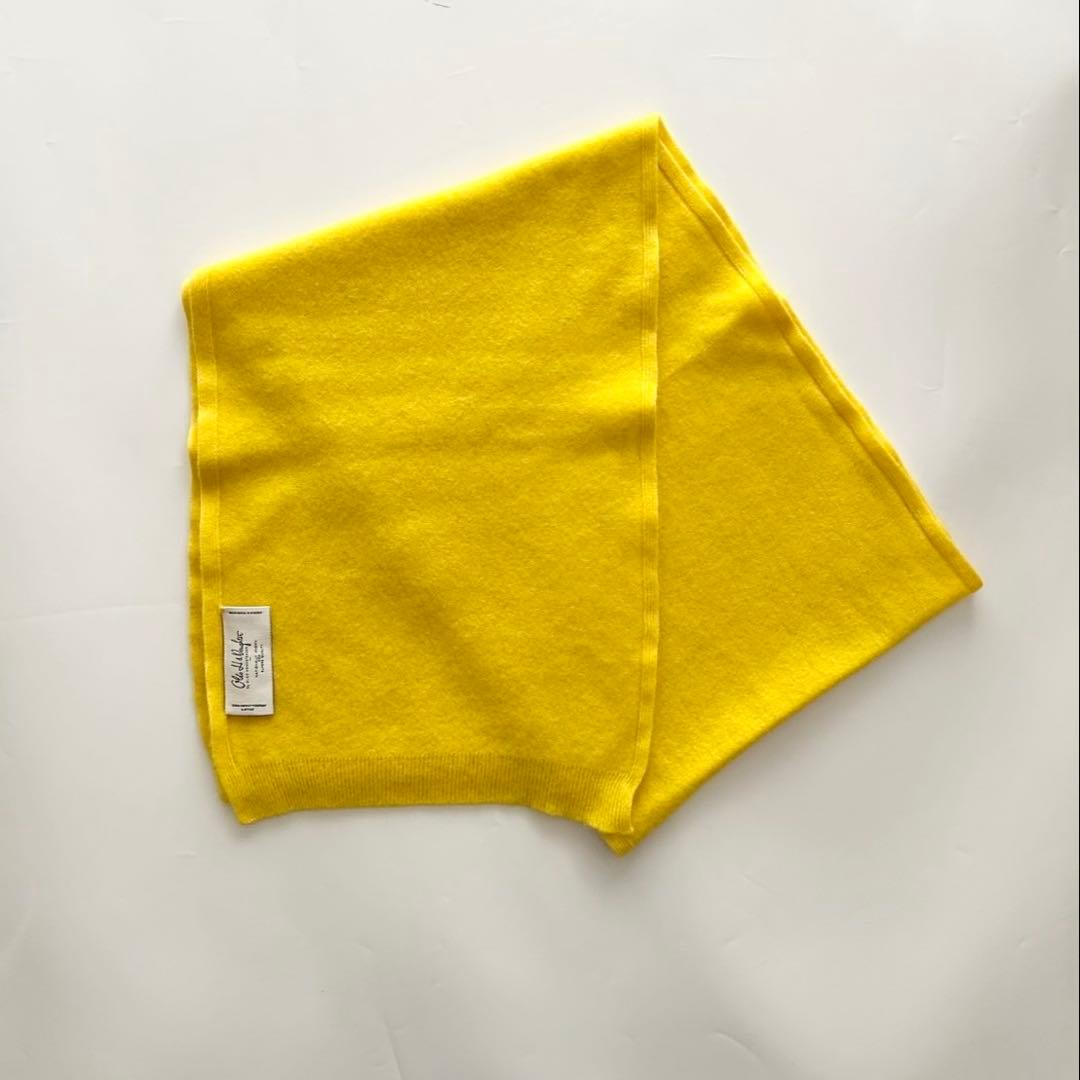 Olde H ＆ Daughter aged cashmere scarf