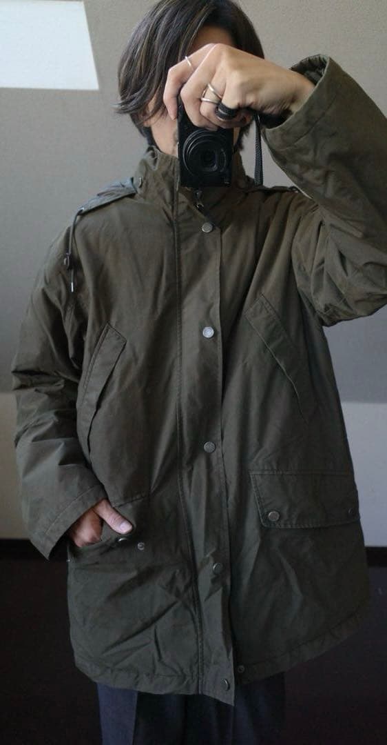 PoloRalphLaurenカーキ古着名作モッズパーカー軍モノサンプリング