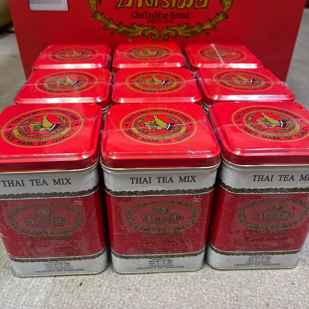 新品未開封 タイティー ×９缶 THAI TEA MIX ChaTraMue