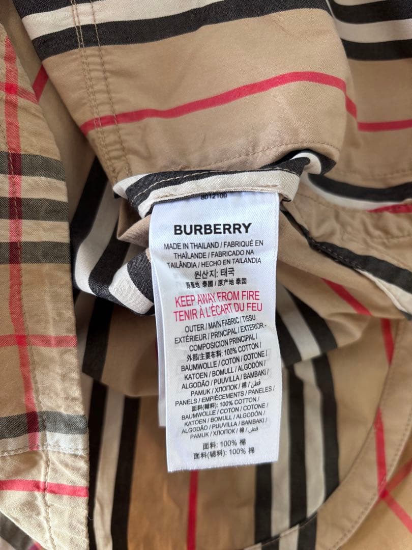 BURBERRY チェックチュニックワンピース 4歳