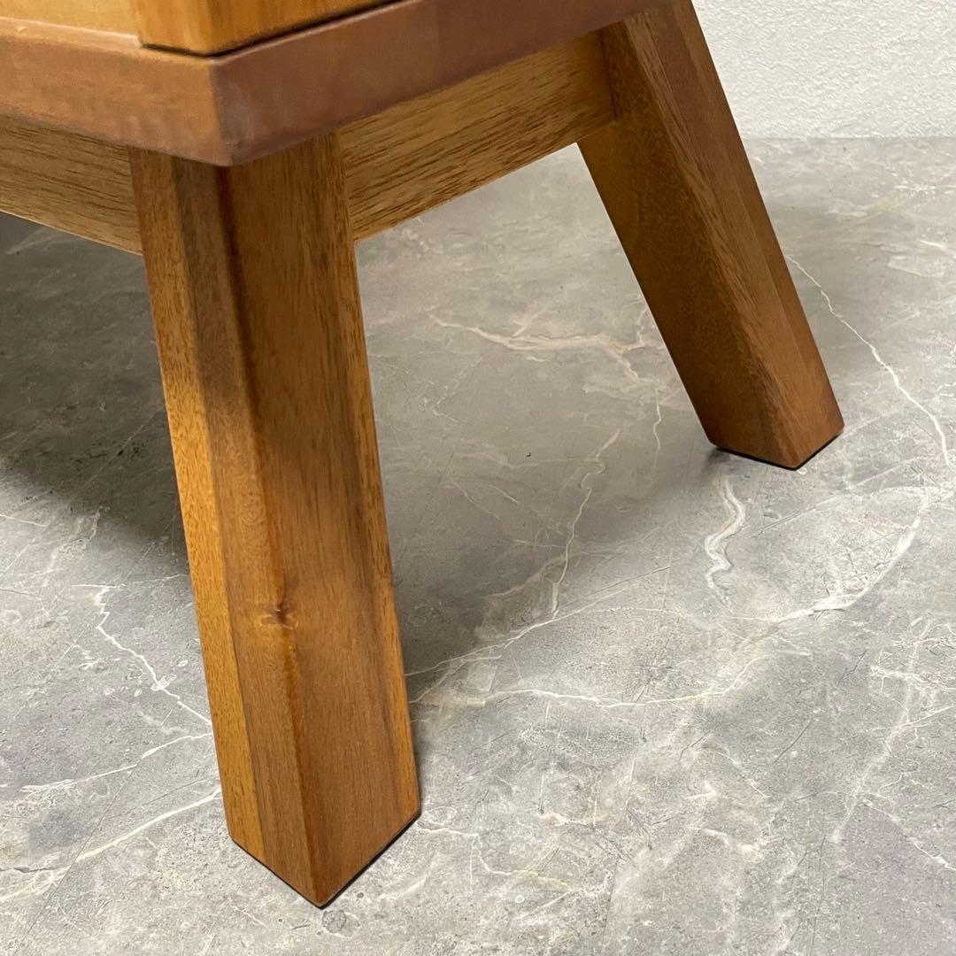 【希少】天然木 マホガニー シェルフ テレビボード　テレビ台　北欧風