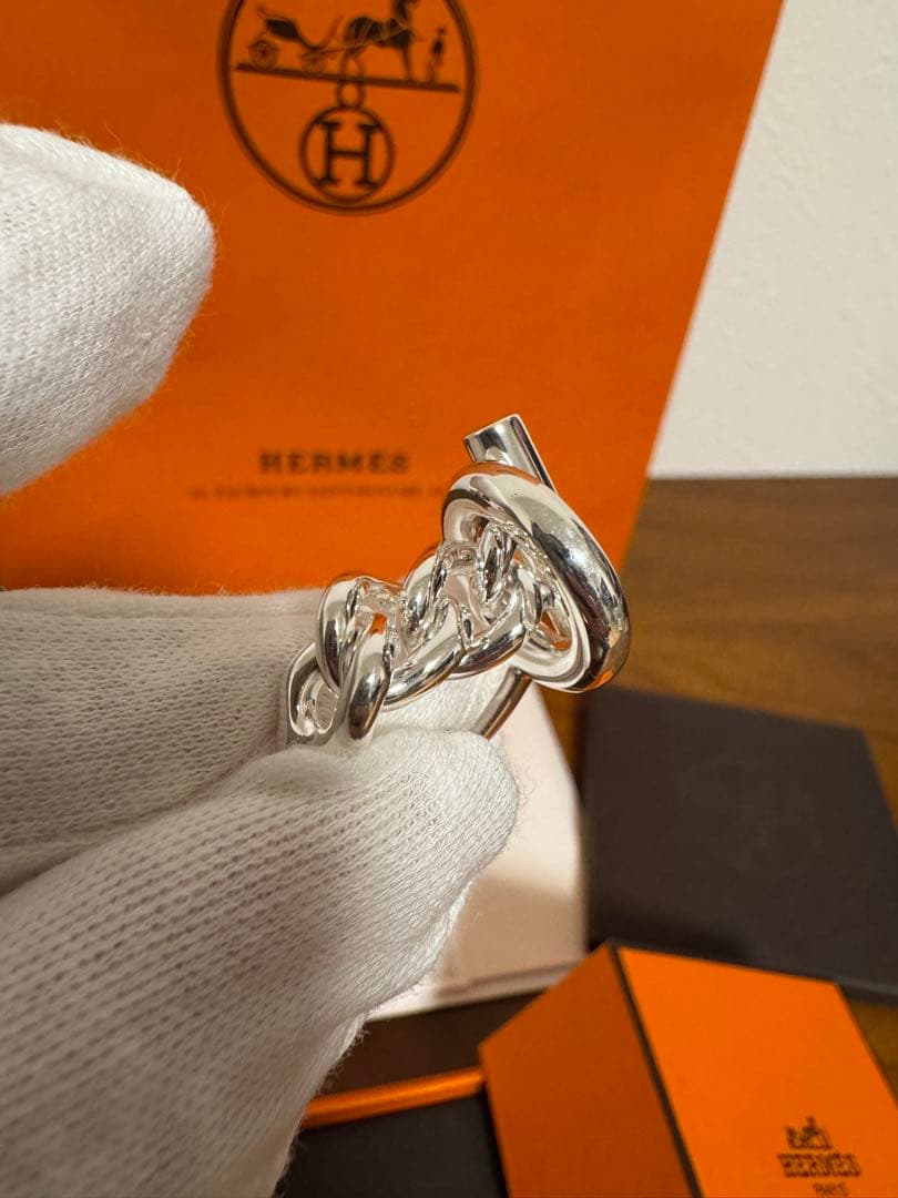 HERMES エルメス クロワゼット リング　GM