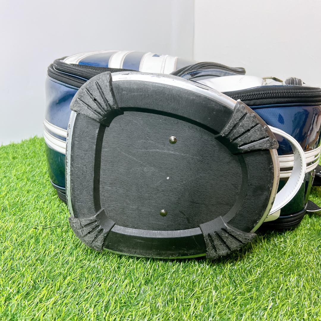 Admiral アドミラル ゴルフ キャディバッグ 5分割 カート型 エナメル