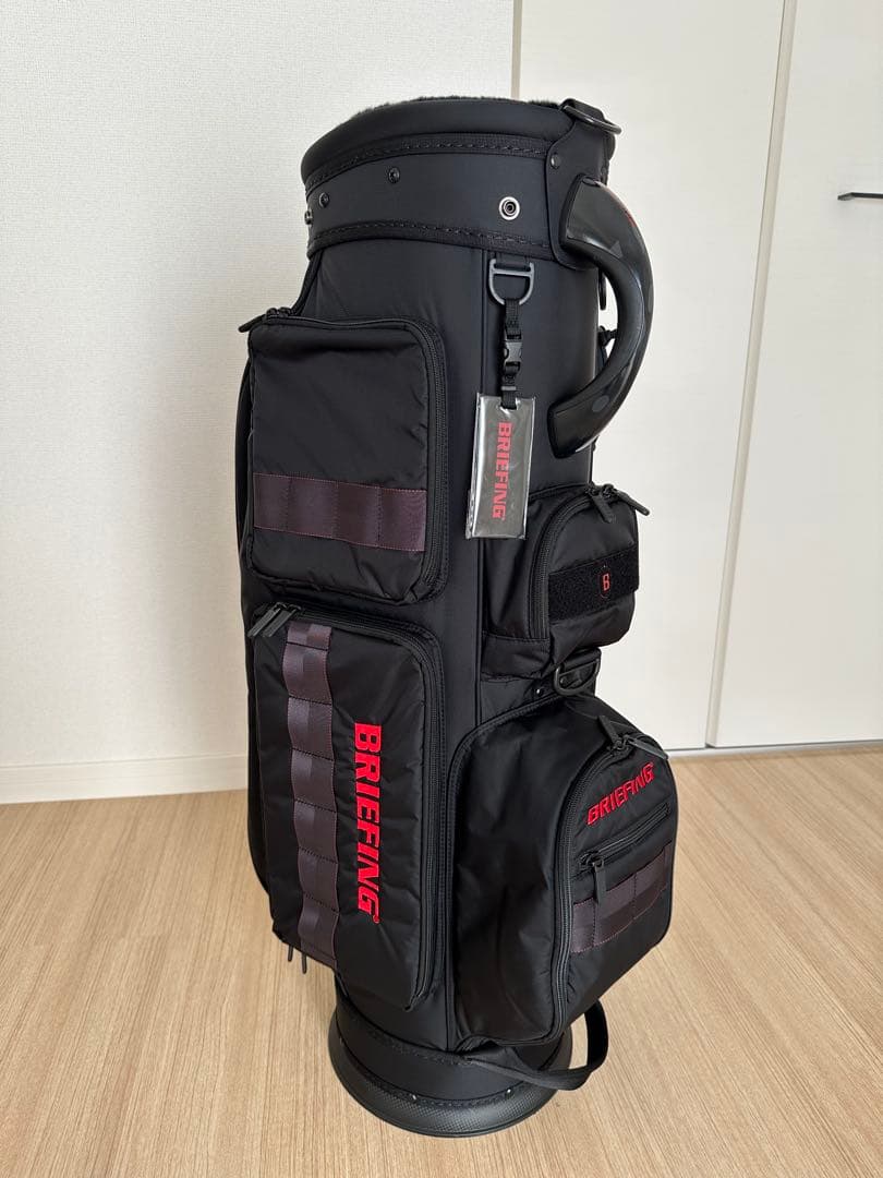 ブリーフィング キャディバッグ CR-6 #3 2025年第3世代 ブラック