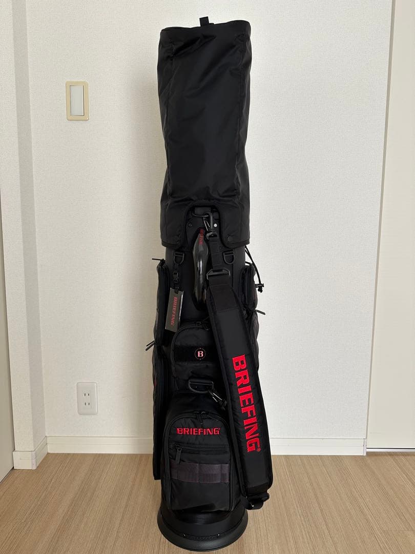 ブリーフィング キャディバッグ CR-6 #3 2025年第3世代 ブラック