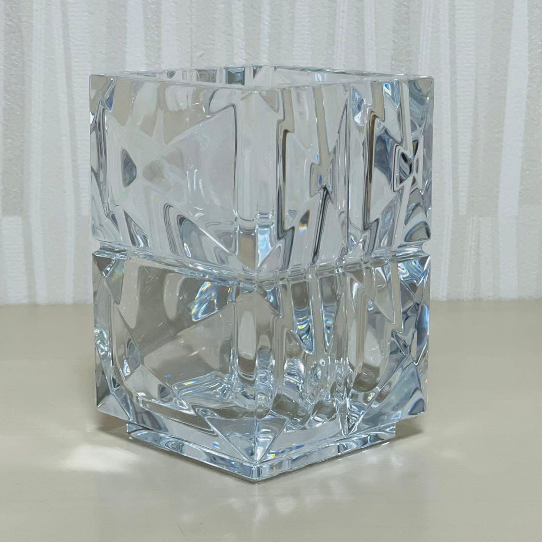 未使用 Baccarat バカラ ルクソール 花瓶 フラワーベース ペンホルダー