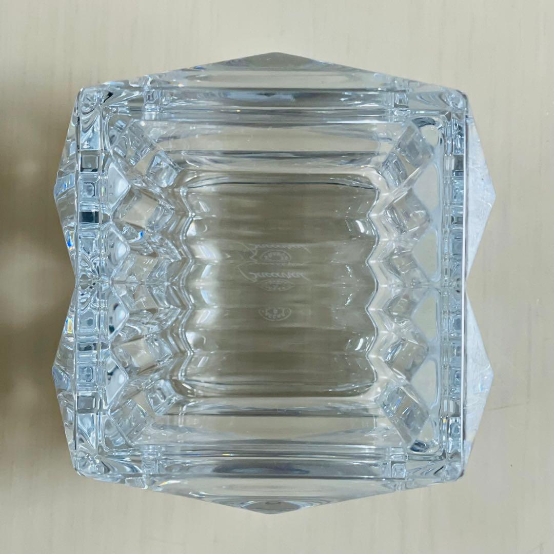未使用 Baccarat バカラ ルクソール 花瓶 フラワーベース ペンホルダー