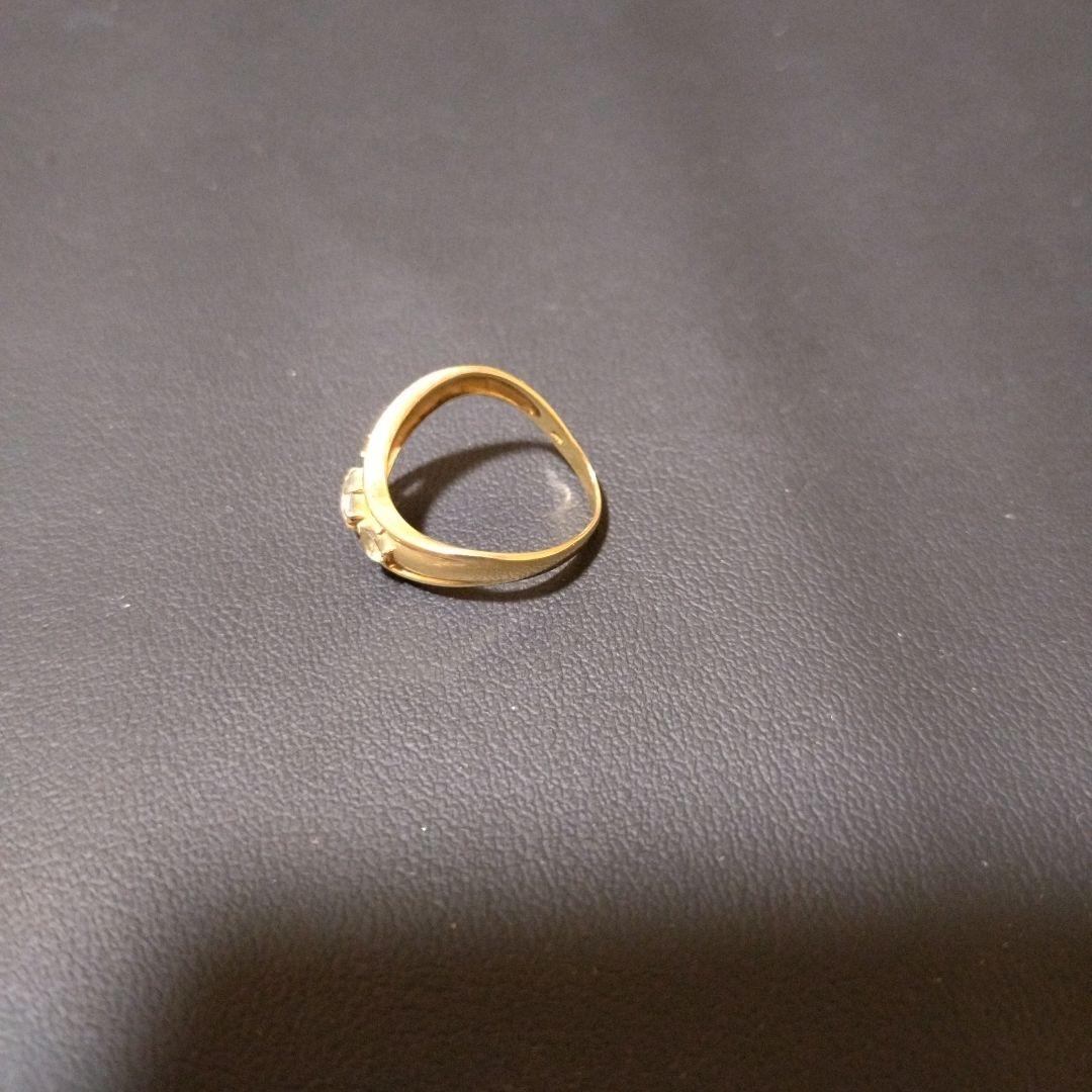 T*M様 K18V字デザインリング