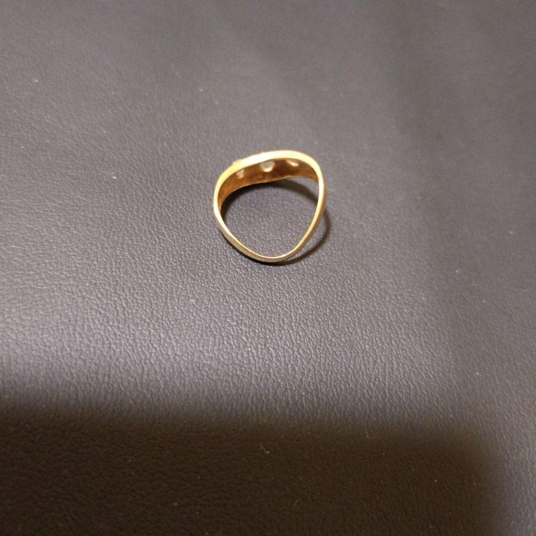 T*M様 K18V字デザインリング