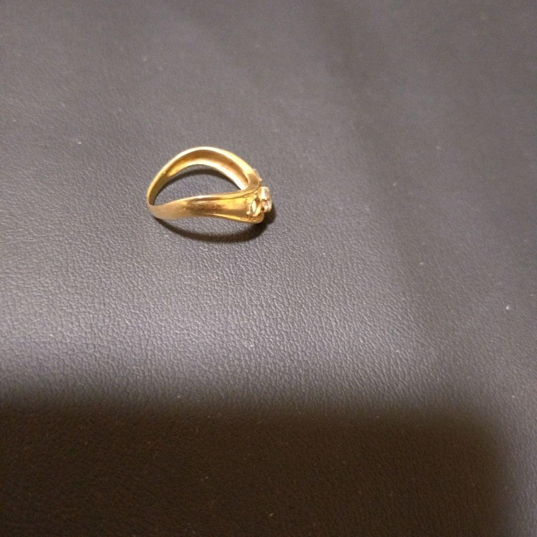 T*M様 K18V字デザインリング