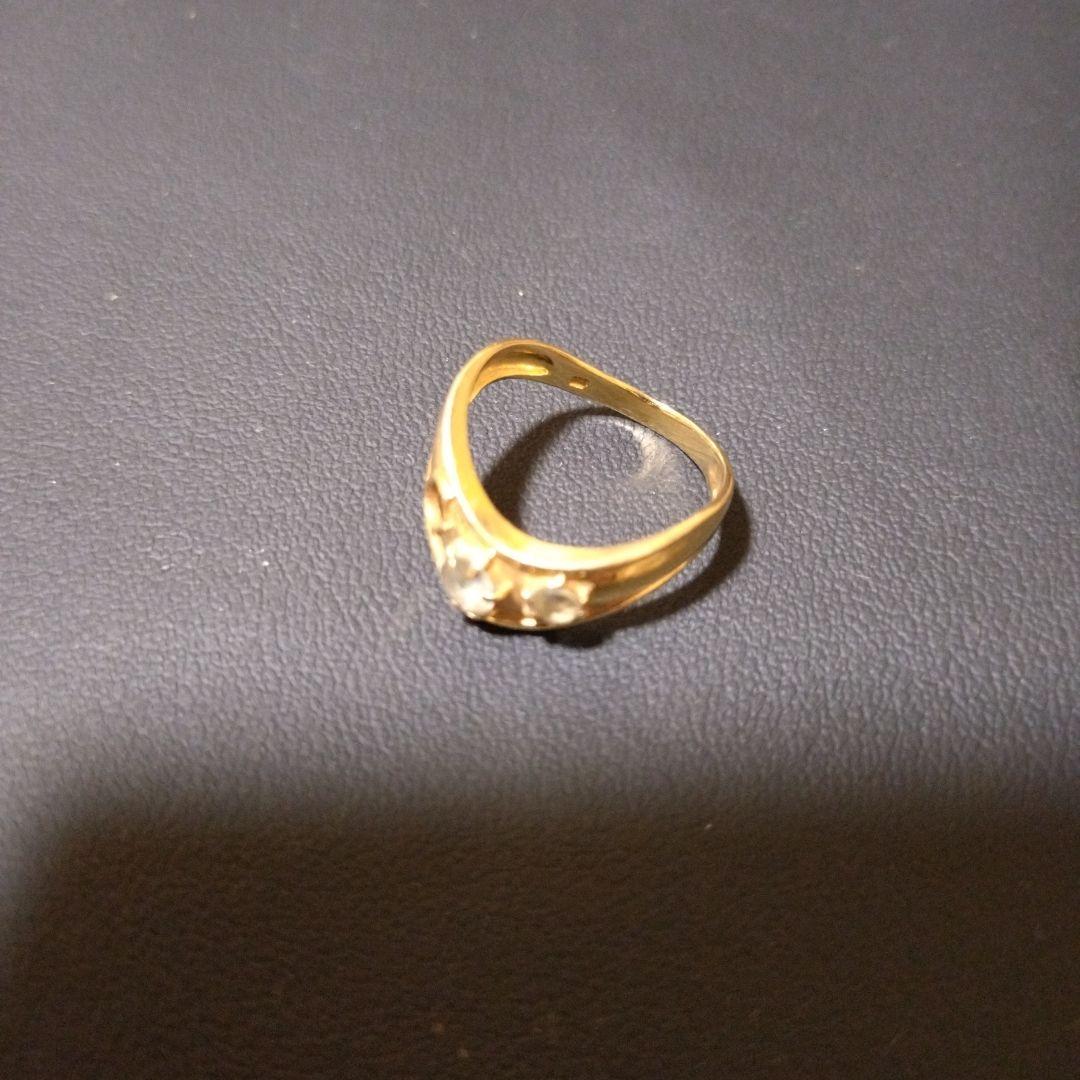 T*M様 K18V字デザインリング