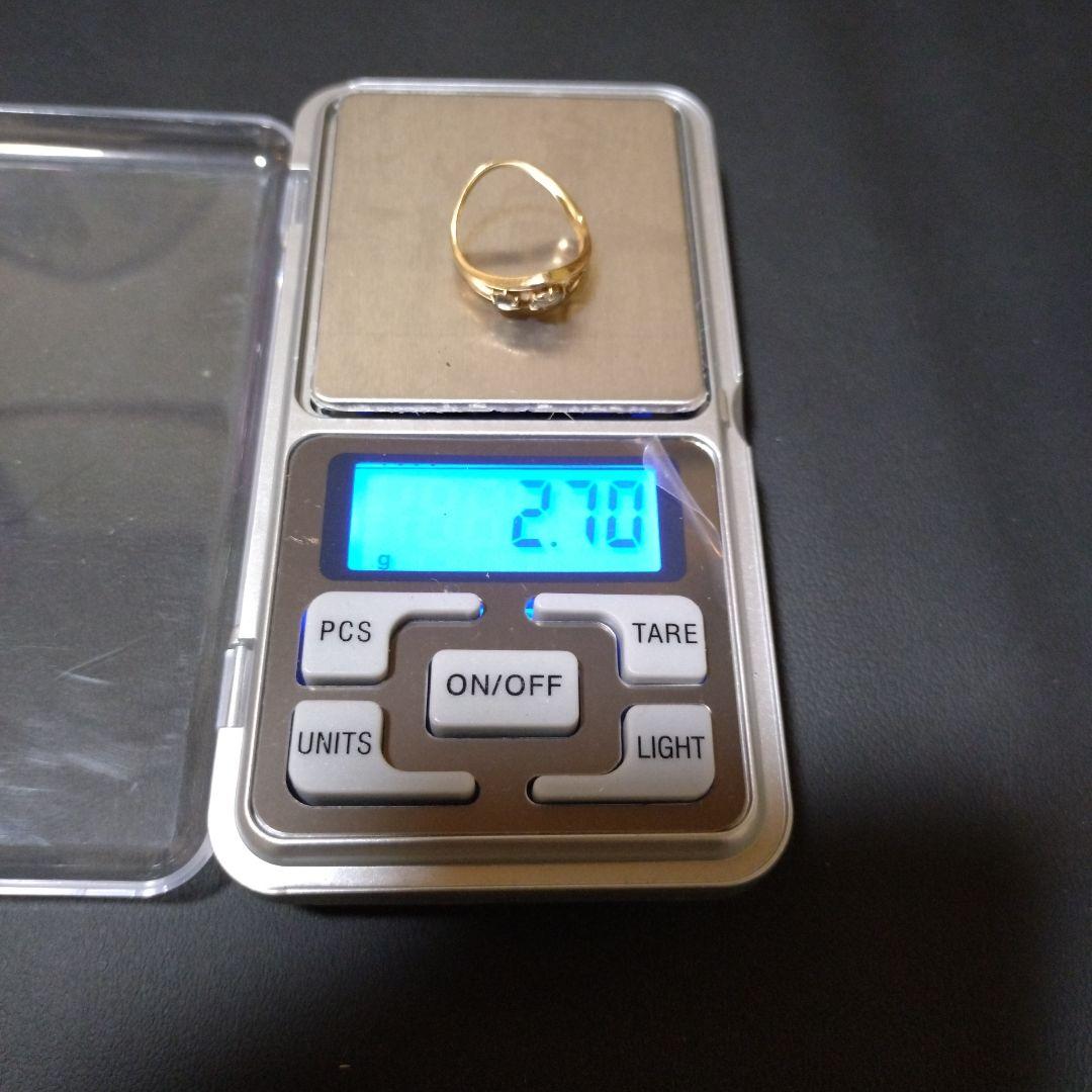 T*M様 K18V字デザインリング