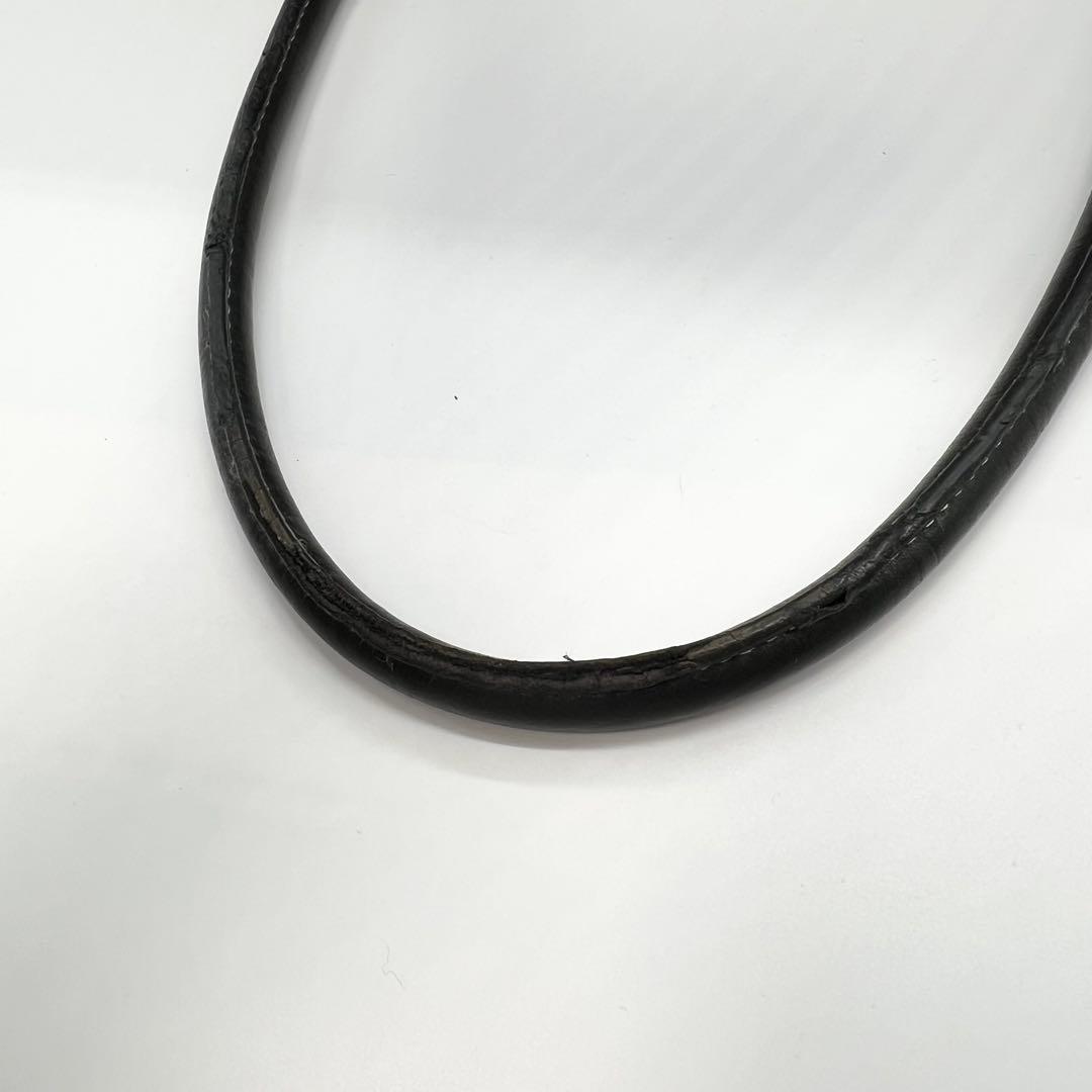 美品✨バーニーズニューヨーク　トートバッグ　クロコ型押し　レザー　濃茶　A4