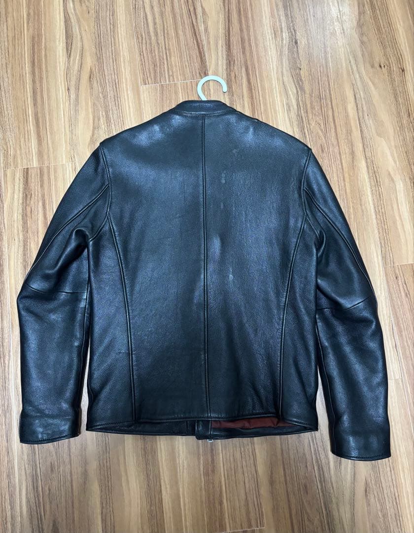 MR. OLIVE ブラック セミダブルライダースジャケット Mサイズ