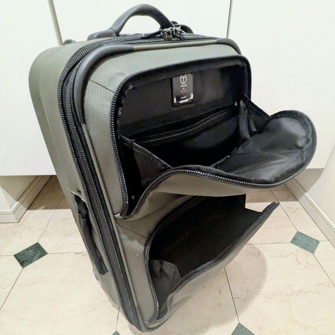 【TUMI T-TECH 未使用】 キャリーバッグ キャスター2輪 カーキ色