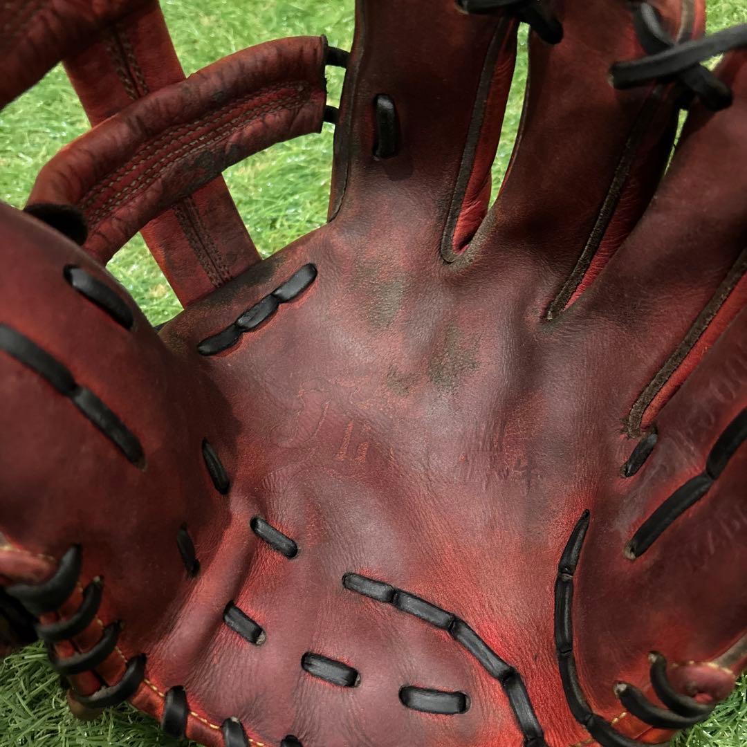 和牛JB　硬式用グラブ　JB-J005 パワーオレンジ