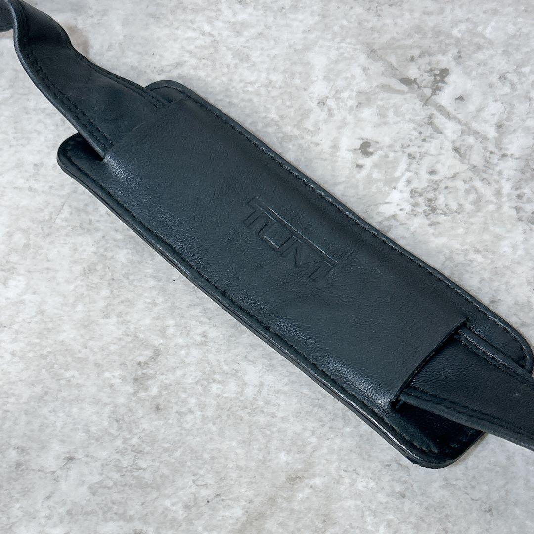 【希少】TUMI オールレザー ガーメントバッグ トゥミ ブラック スーツ 出張