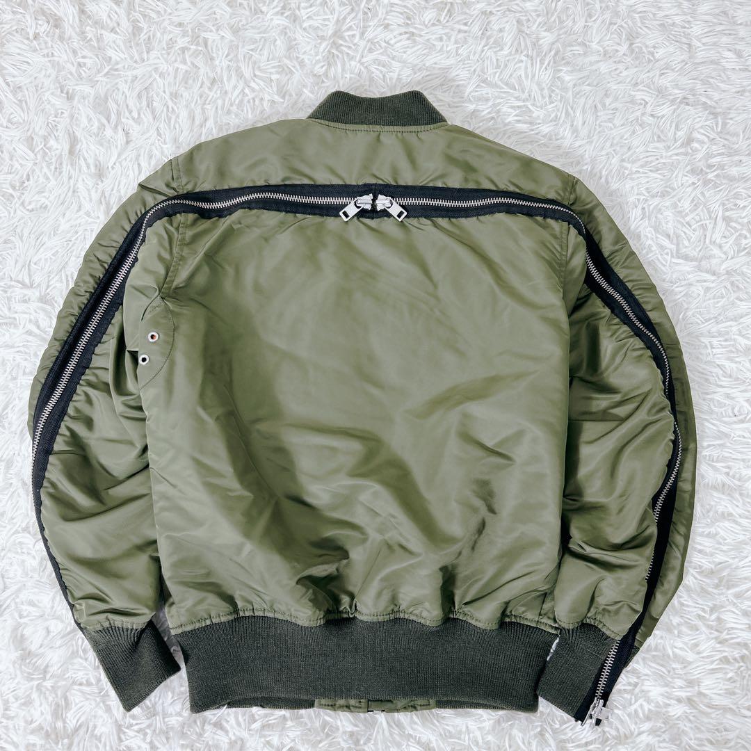 タグ付き　極美品 DIESEL MA-1 中綿 カーキS ~ M相当 ボンバー