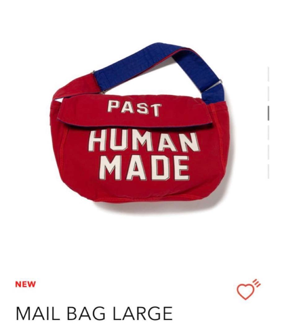 バッグ HUMAN MADE / MAIL BAG LARGE