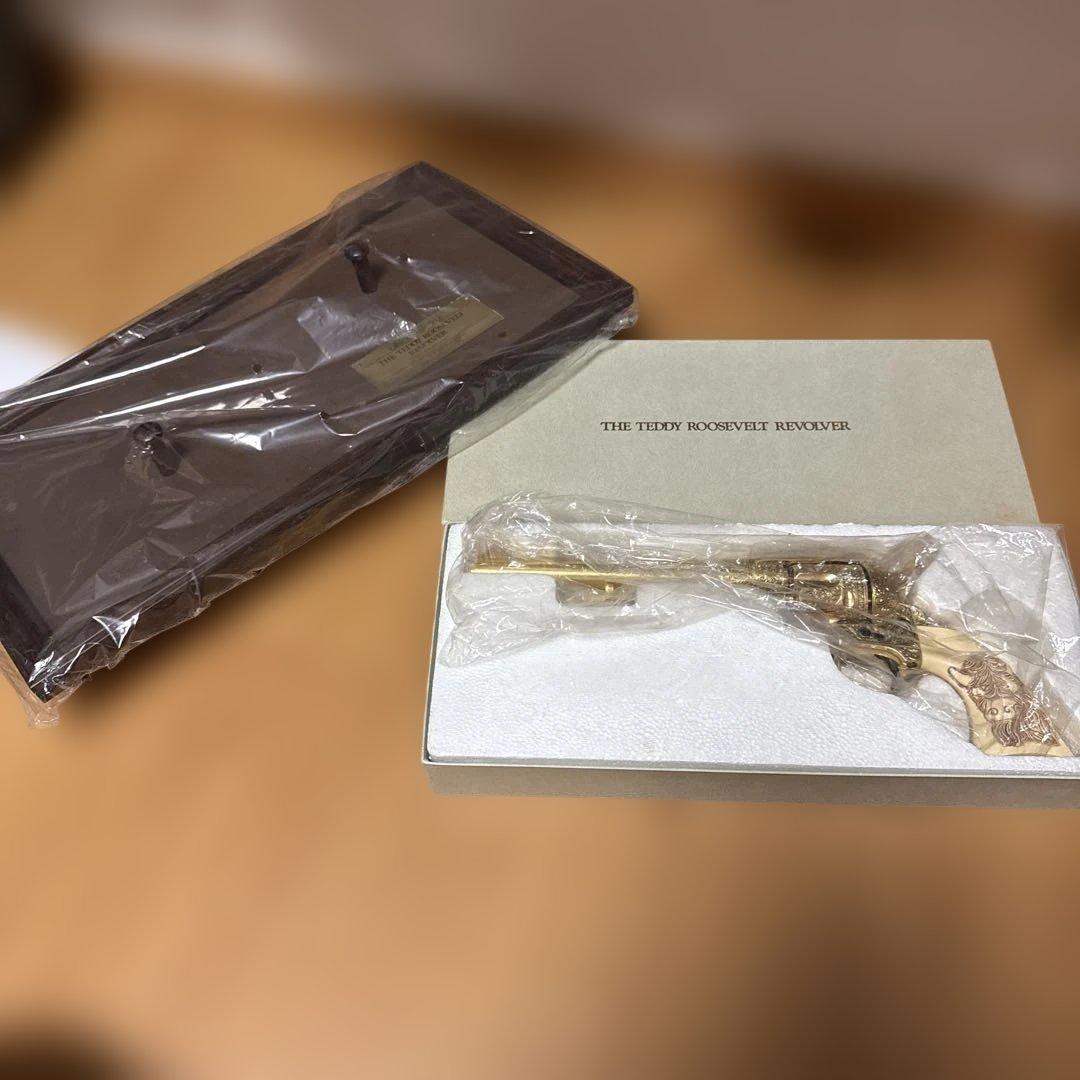 フランクリンミント　ザ・ テディ・ルーズベルト 金属製豪華装飾銃　（希少品）