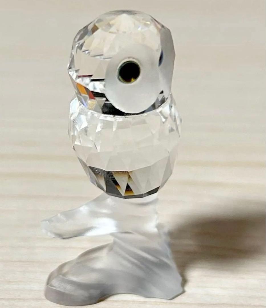 スワロフスキー　木の上(枝の上)のふくろう　絶版　119442 美品！