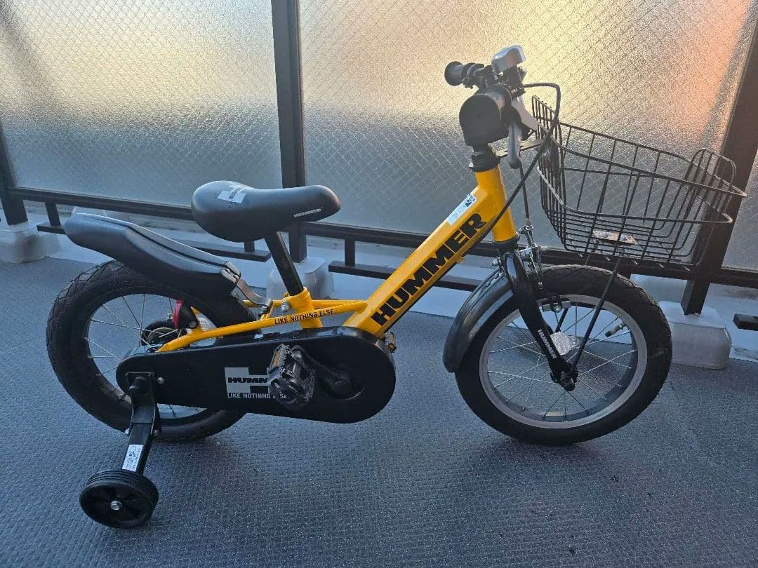 最終値下げ　引き取り可　HUMMER ハマー　子供用　自転車 14インチ