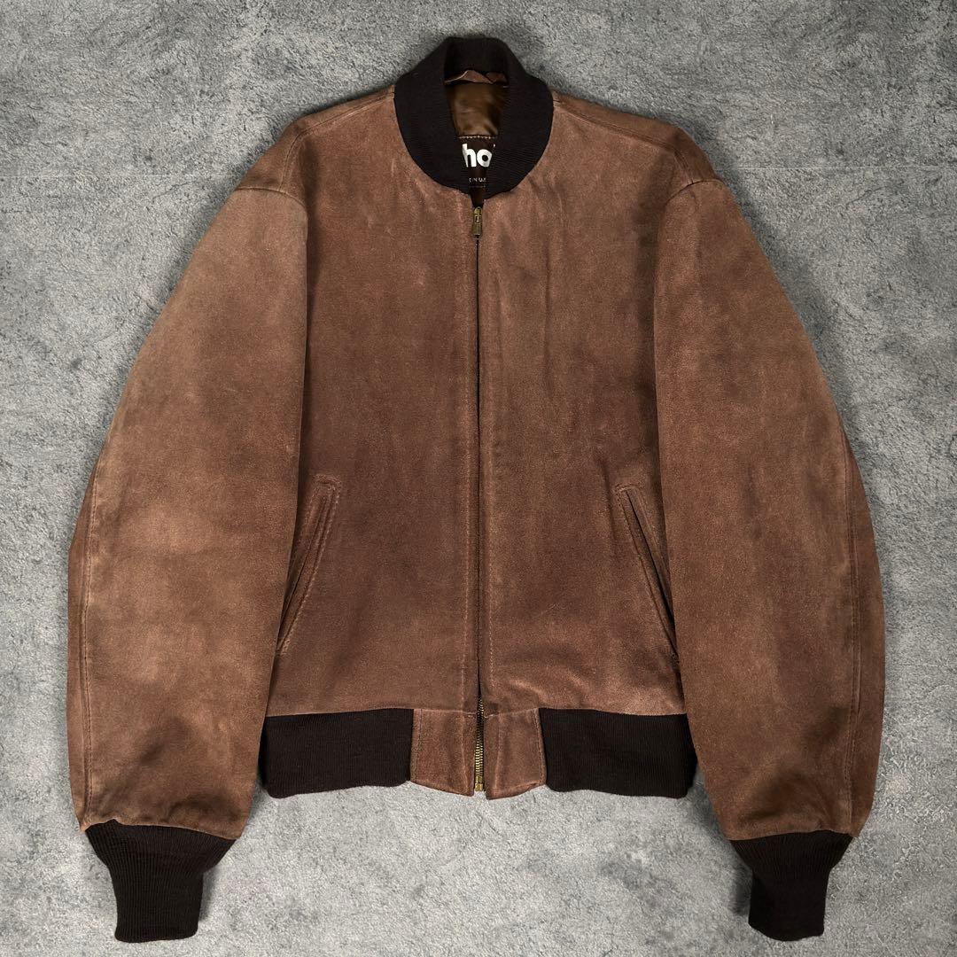 Schott 80s 90s スエード レザー ボンバージャケット ショット