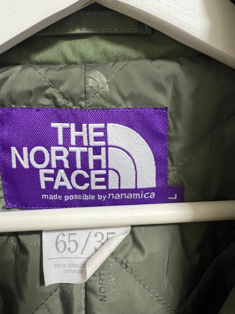 THE NORTH FACE ステンカラーコート Lサイズ オリーブグリーン
