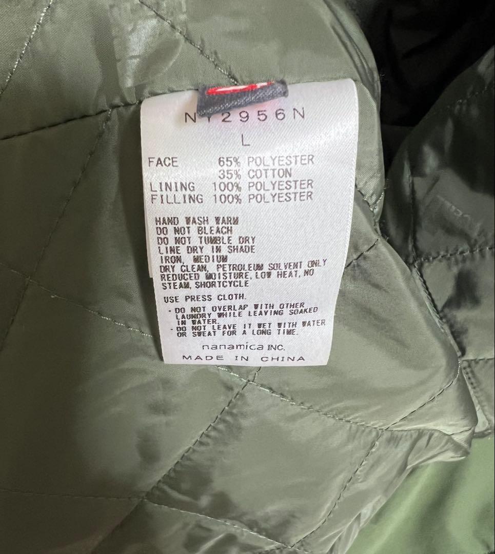 THE NORTH FACE ステンカラーコート Lサイズ オリーブグリーン