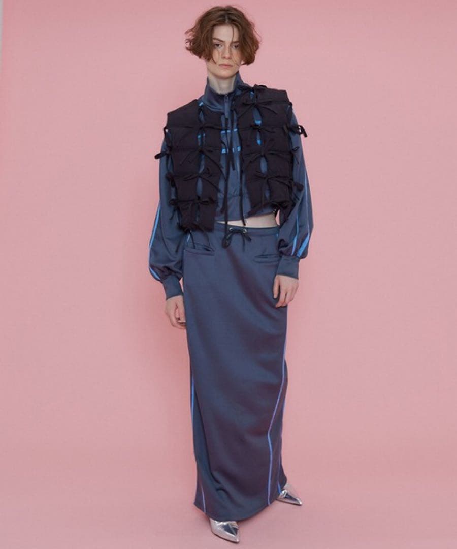 ジャケット・アウター MAISON SPECIAL Ribbon Puffer Vest