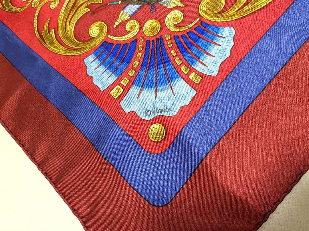 HERMES エルメス カレ90 トルコの馬 Cheval Turc スカーフ