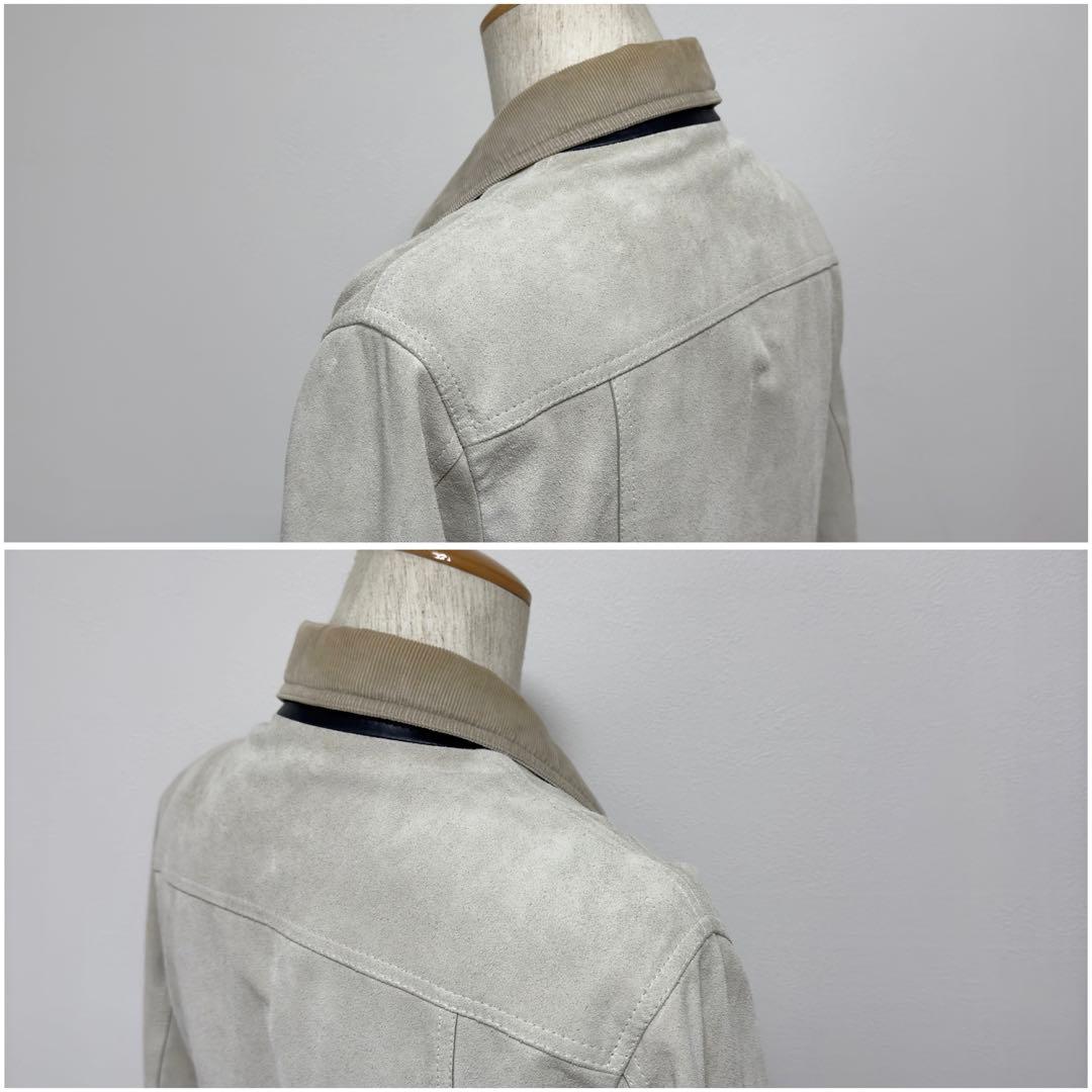 極美品 定価126.5万円 ベルルッティ スウェードレザートラッカージャケット