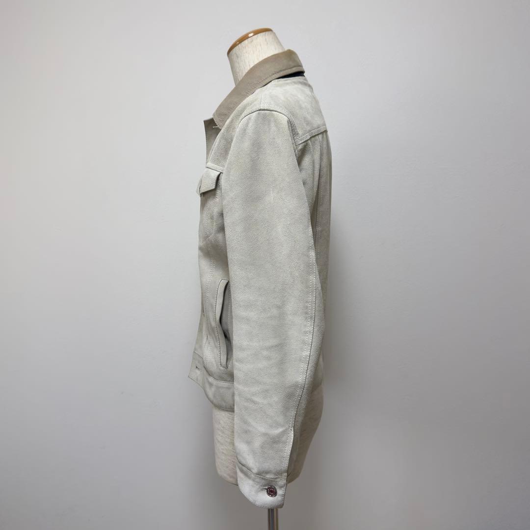 極美品 定価126.5万円 ベルルッティ スウェードレザートラッカージャケット