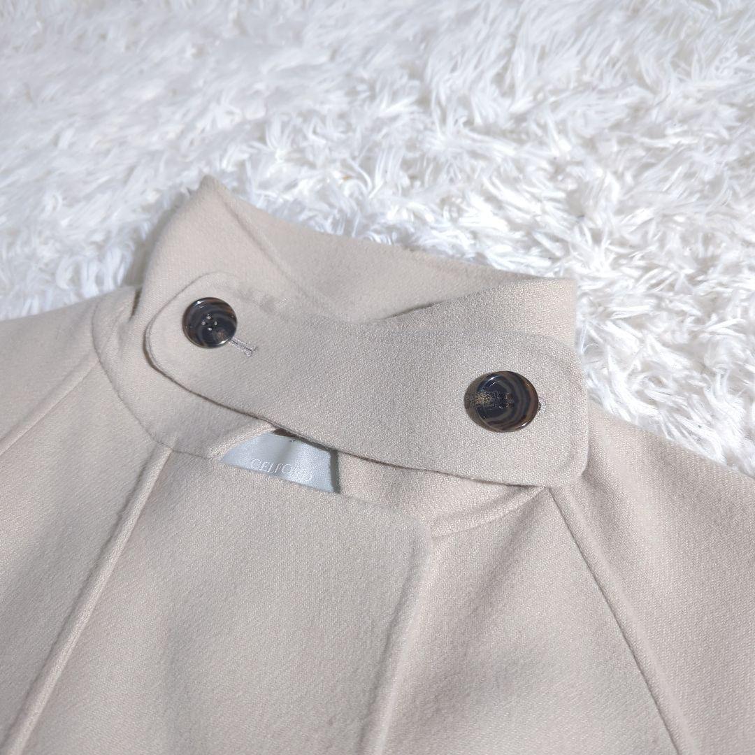 CELFORD リバーコート トレンチコート ウール ダブル ドルマンスリーブ