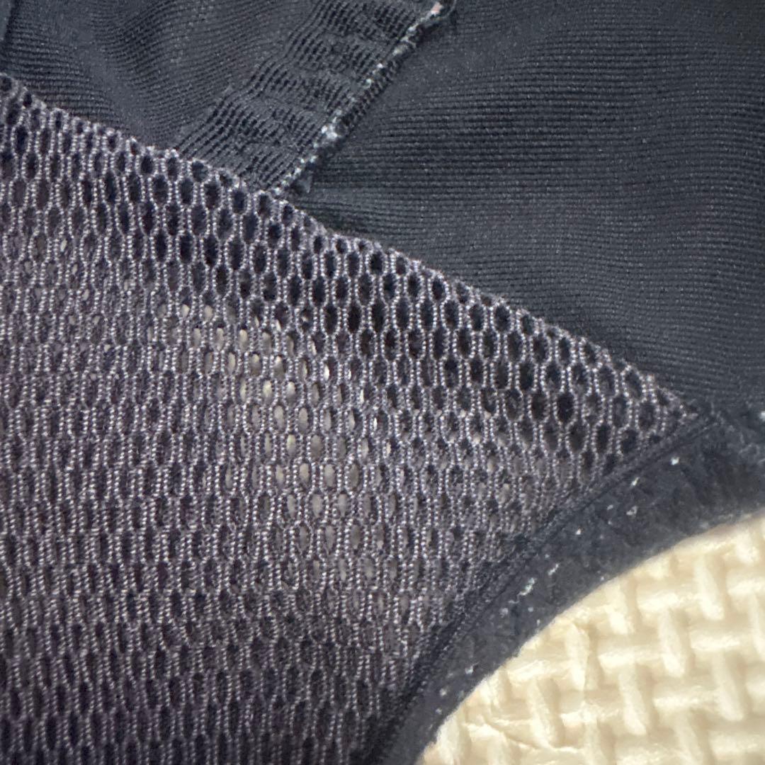 グラントイーワンズ　ララドール　袖なしボディスーツ　ブラック×ホワイト　75M