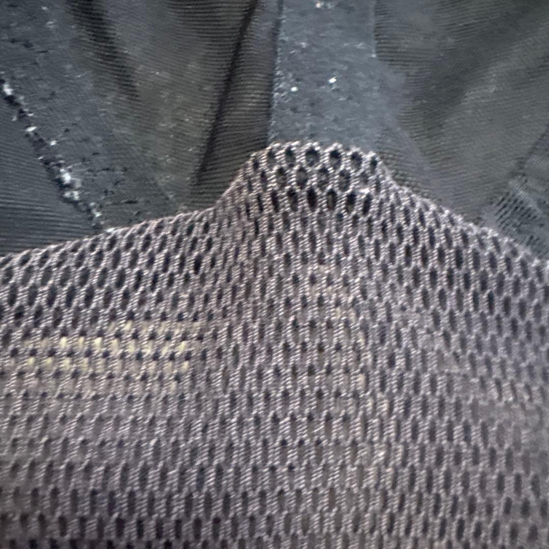 グラントイーワンズ　ララドール　袖なしボディスーツ　ブラック×ホワイト　75M